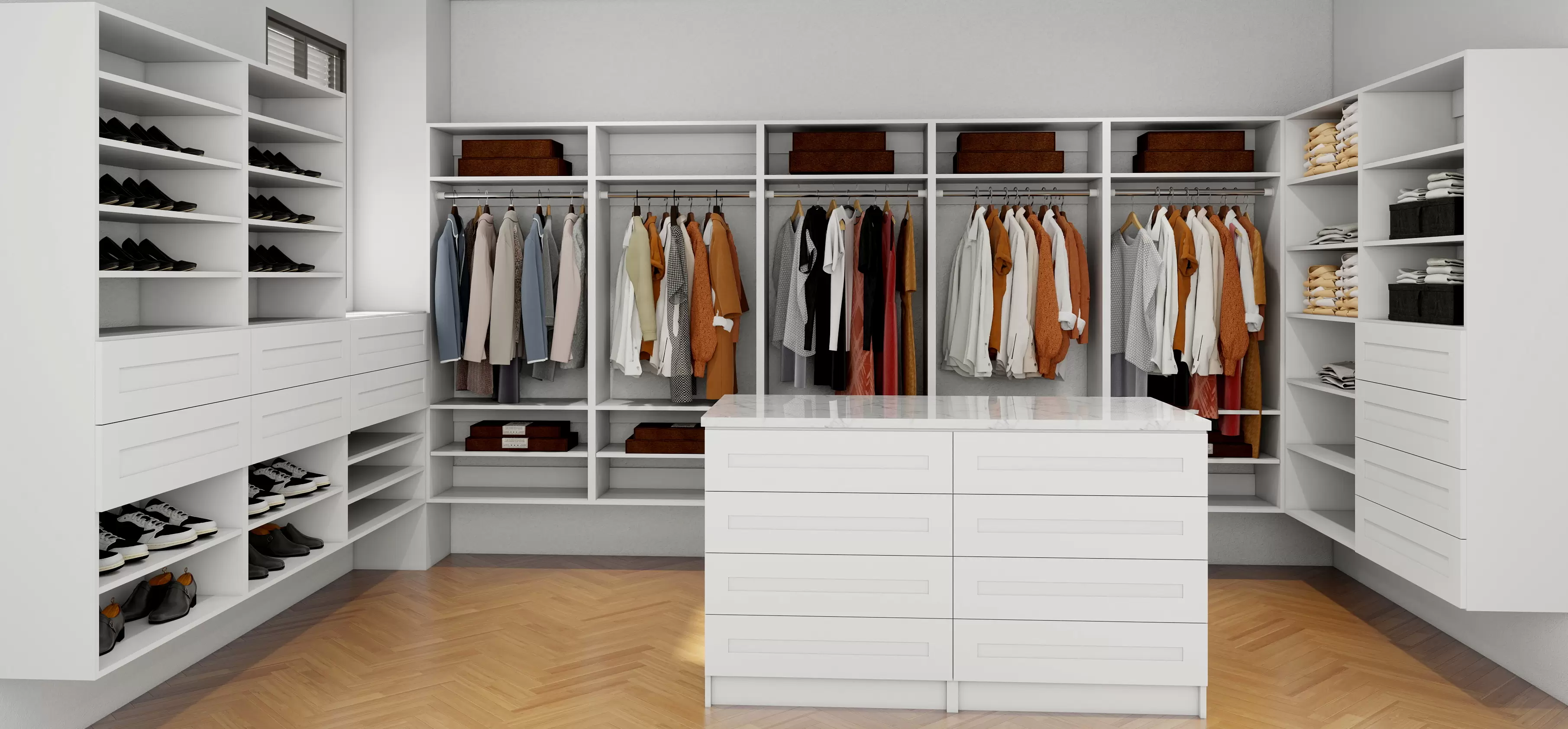 STORIQ modular closet system — STORIQ closet system