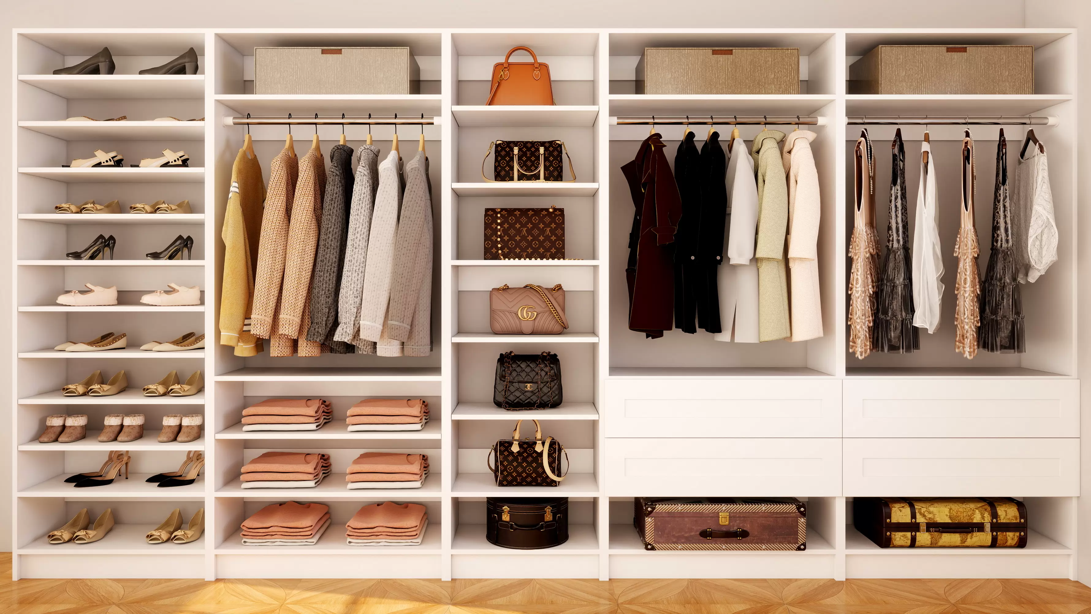 STORIQ modular closet system — STORIQ closet system